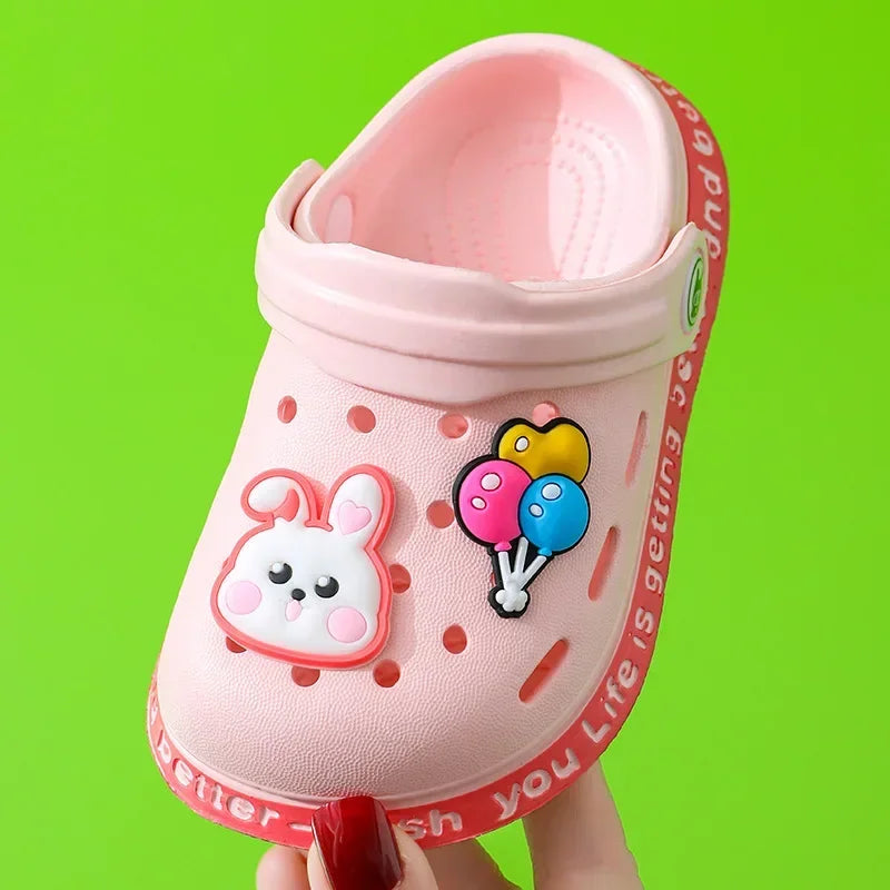 animé sandales été enfants sandales bébé filles enfant en bas âge doux antidérapant princesse chaussures enfants bonbons chaussures de plage