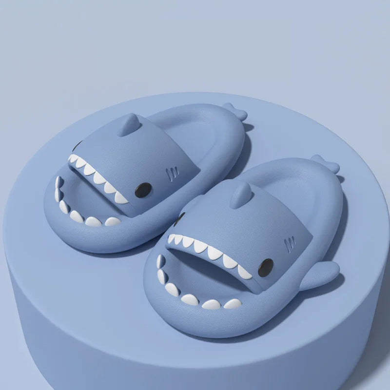 Crestar filles garçons motif requin pantoufles