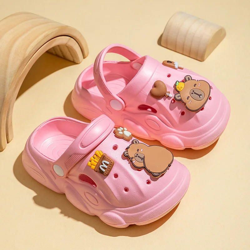Sandales à fond épais pour femmes et enfant