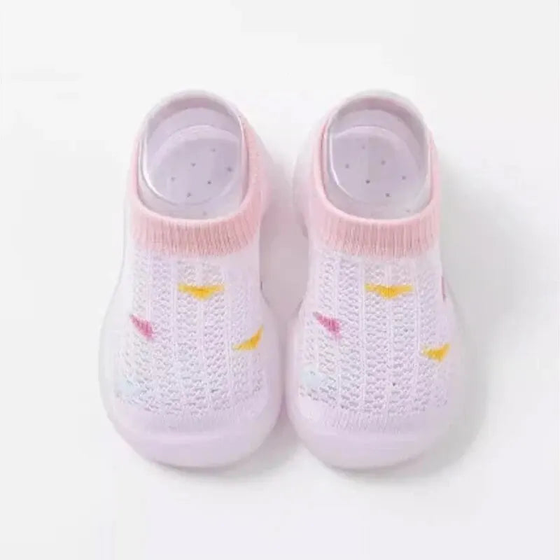 Chaussures de marche pour enfants, chaussettes pour bébé,