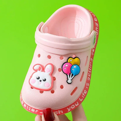 animé sandales été enfants sandales bébé filles enfant en bas âge doux antidérapant princesse chaussures enfants bonbons chaussures de plage