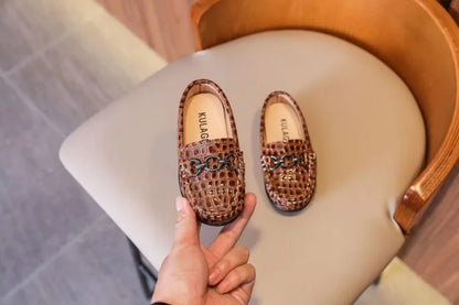 Chaussures en Cuir pour Bébé Garçon, Mocassins Décontractés