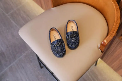 Chaussures en Cuir pour Bébé Garçon, Mocassins Décontractés