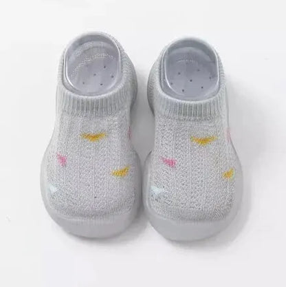 Chaussures de marche pour enfants, chaussettes pour bébé,