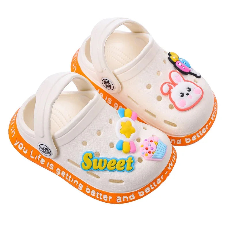 animé sandales été enfants sandales bébé filles enfant en bas âge doux antidérapant princesse chaussures enfants bonbons chaussures de plage