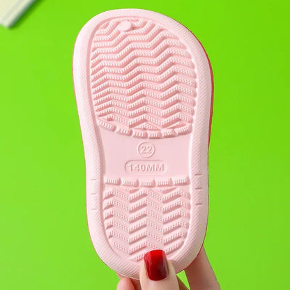 animé sandales été enfants sandales bébé filles enfant en bas âge doux antidérapant princesse chaussures enfants bonbons chaussures de plage