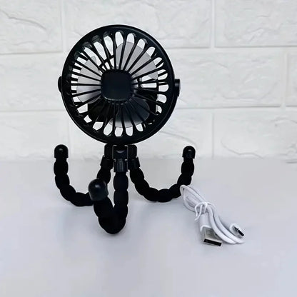 Ventilateur de poussette pour bébé & bureau