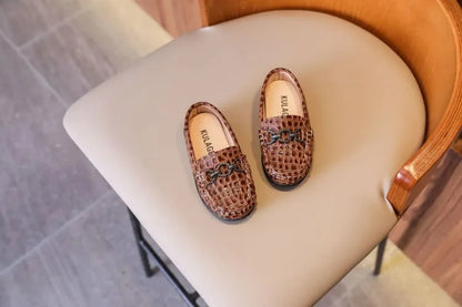 Chaussures en Cuir pour Bébé Garçon, Mocassins Décontractés