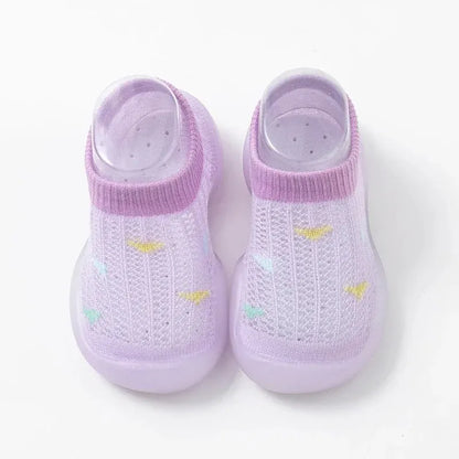 Chaussures de marche pour enfants, chaussettes pour bébé,
