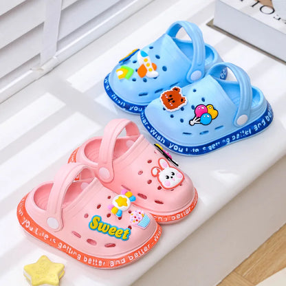 animé sandales été enfants sandales bébé filles enfant en bas âge doux antidérapant princesse chaussures enfants bonbons chaussures de plage