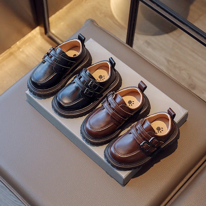 Chaussures enfants en cuir décontracté