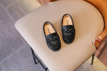 Chaussures en Cuir pour Bébé Garçon, Mocassins Décontractés