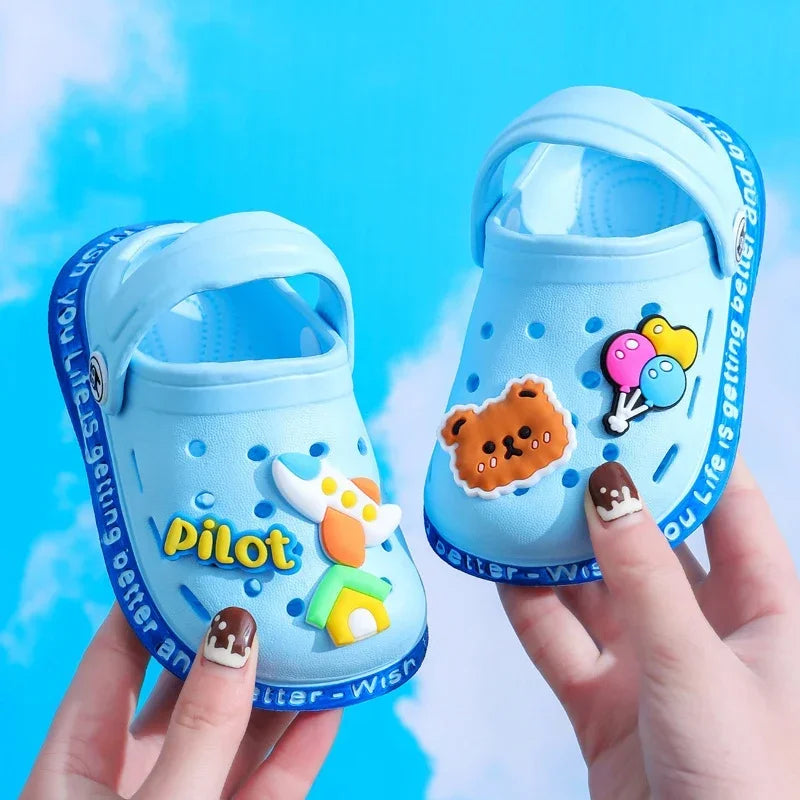 animé sandales été enfants sandales bébé filles enfant en bas âge doux antidérapant princesse chaussures enfants bonbons chaussures de plage