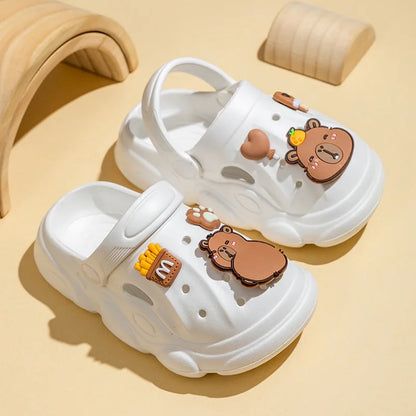 Sandales à fond épais pour femmes et enfant