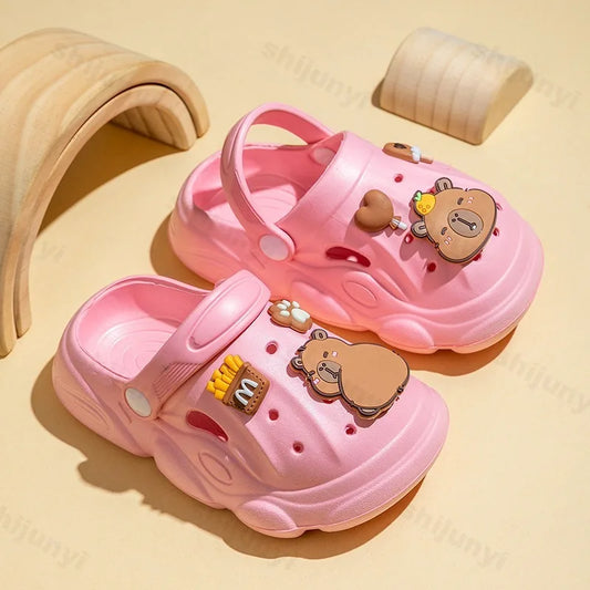 Sandales à fond épais pour femmes et enfant