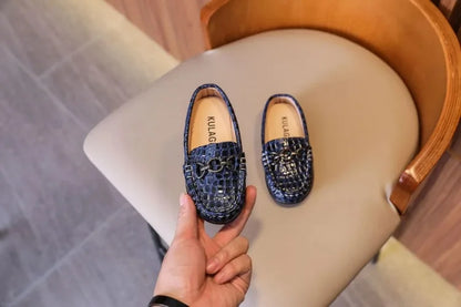 Chaussures en Cuir pour Bébé Garçon, Mocassins Décontractés