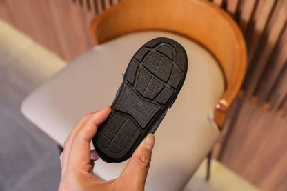 Chaussures en Cuir pour Bébé Garçon, Mocassins Décontractés
