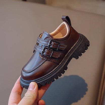 Chaussures enfants en cuir décontracté
