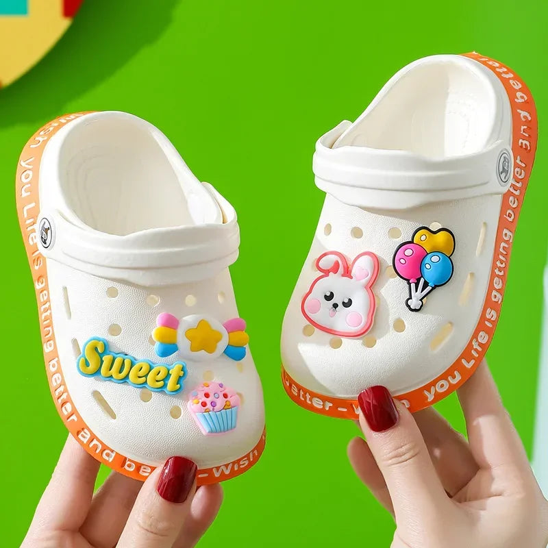 animé sandales été enfants sandales bébé filles enfant en bas âge doux antidérapant princesse chaussures enfants bonbons chaussures de plage
