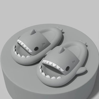 Crestar filles garçons motif requin pantoufles