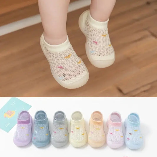 Chaussures de marche pour enfants, chaussettes pour bébé,
