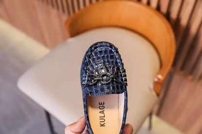 Chaussures en Cuir pour Bébé Garçon, Mocassins Décontractés