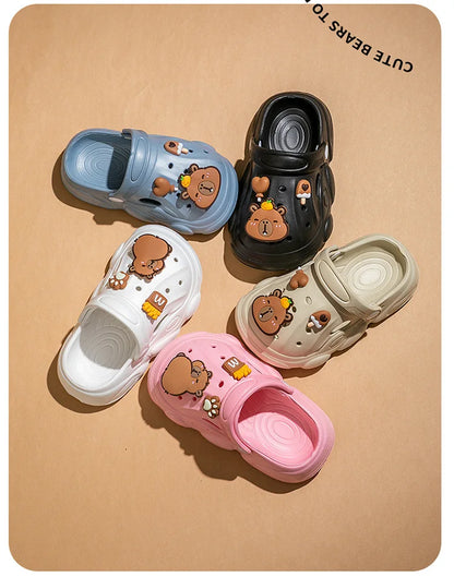 Sandales à fond épais pour femmes et enfant